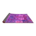thumbnail image 2 of Ahgly Company Indoor Rectangle Abstract Purple Modern Area Rugs, 8' x 10', 2 of 4