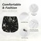 thumbnail image 4 of Balery Spiders On The Web Pantalones cortos deportivos para mujer con forro y dos bolsillos, elásticos, para entrenamiento, gimnasio, yoga-Small, 4 of 7
