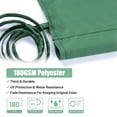thumbnail image 4 of Yescom 17x6.8 Ft Universal Canopy Cover Replacement for 6Ft Curved Pergola Structure Green, 4 of 10
