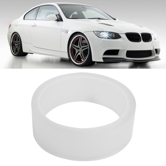Protectores Universales De Borde De Puerta De Coche, Pegatina, Película Protectora Antiarañazos, Color Blanco
