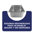 thumbnail image 4 of Inserto de acero inoxidable Rhino tamaño entero INAPE-6 53.5 x 33 cm altura 6 pulgadas, 4 of 6