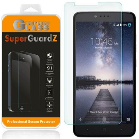 For ZTE Zmax Pro / ZTE Carry - SuperGuardZ Tempered Glass Screen Protector, 9H, Anti-Scratch, Anti-Bubble, Anti-Fingerprint