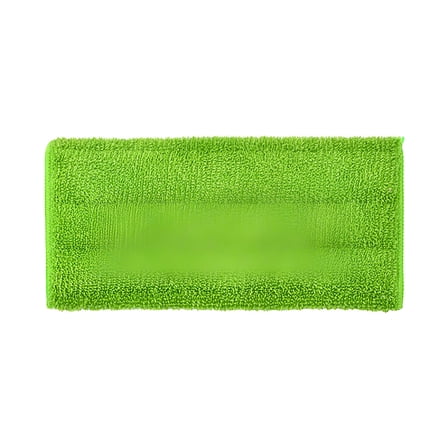 ACDANC 2 Pack Reusable Microfiber Mop Pads for Wet Jet Green Washable Cleaning Cloths for Wet and Dry Floors 28.5x15cm