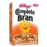 Kellogg's Complete Bran Original Breakfast Cereal, 11.6 oz Box