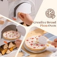 thumbnail image 3 of Robud Wooden Play Kitchen for Kids Ages 3+, White Toddler Kitchen Playset with Pizza Oven, Cutting Pizza, Cookware & Accessories, Pretend Play Toy Gift for Boys Girls, 3 of 9