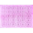 thumbnail image 1 of Ahgly Company Indoor Rectangle Abstract Purple Contemporary Area Rugs, 7' x 9', 1 of 4
