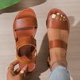 thumbnail image 2 of Women's Sandals Fashion Women Casual Round Head Comfy Sandals Beach Casual Sandals Shoes, 2 of 9