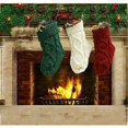 thumbnail image 2 of Christmas Stocking Christmas Gift Bag Large Christmas Stocking Christmas Decoration Christmas Stocking Hanging Christmas Gift Bag for Wood, Fireplace, 2 of 5