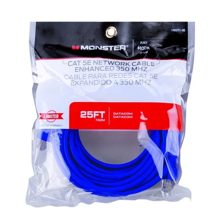 Monster Jhiu 140271-00 25 ft. Category 5E Networking Cable price history on PriceWatchPro