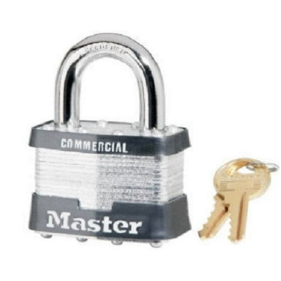Master Lock 5KA-A478 2" Laminated Steel Keyed Alike Padlock - Quantity of 3