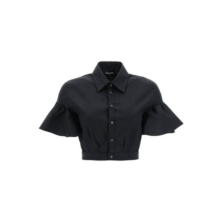 

Dsquared2 cropped cotton shirt