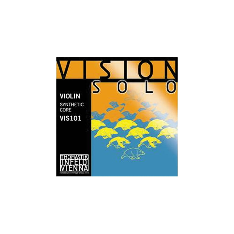 Thomastik Vision Solo 4/4 Size Violin Strings 4/4 Size Silver D Thomastik Vision Solo 4/4 Size Violin Strings 4/4 Size Silver D