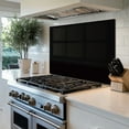 thumbnail image 5 of Black Tempered Glass Backsplash For Kitchen Behind Stove,Stove Back Top Cover,Easy to Clean Glass Splashback, Sink Cover Splash Guard,Home Kitchen Wall Decor, 5 of 7