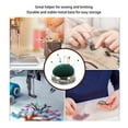 thumbnail image 3 of Vintage Style Pin Cushion with Weighted Metal Base, Half Ball Sewing Needle Keeper for Quilting Dressmaking and Craft Projects, 3 of 7