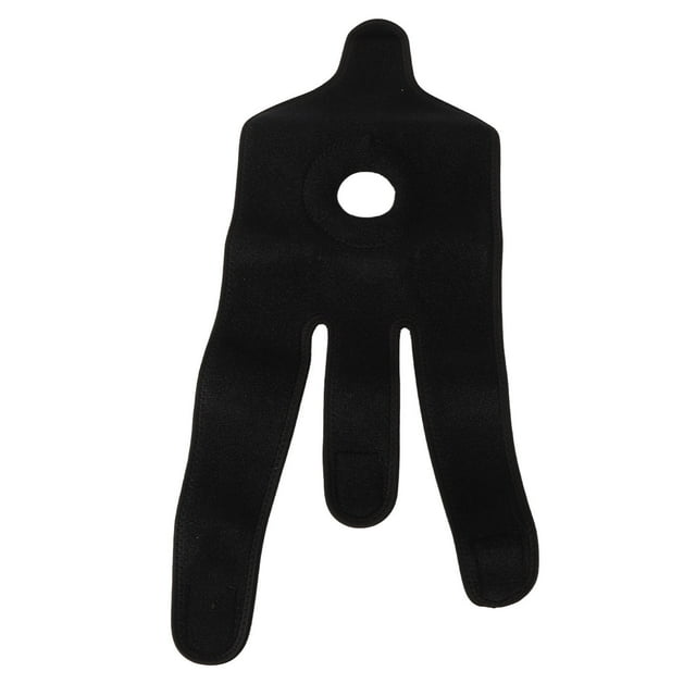 Genouillère Réglable, Absorption des Chocs Genouillère de Compression de Protection Confortable Noir Délicat Ourlage Léger pour la Récupération des Blessures pour les Femmes