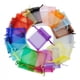 thumbnail image 5 of 100 piezas de bolsas de regalo de organza multicolores Bolsas de fiesta de boda Bolsas de joyería Envoltura, 5 of 6