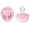 Baby Pink, variant on BIBS Pacifiers - De Lux Collection | BPA-Free Baby Pacifier | Made in Denmark | Set of 2 Premium Soothers | Age Size One Size