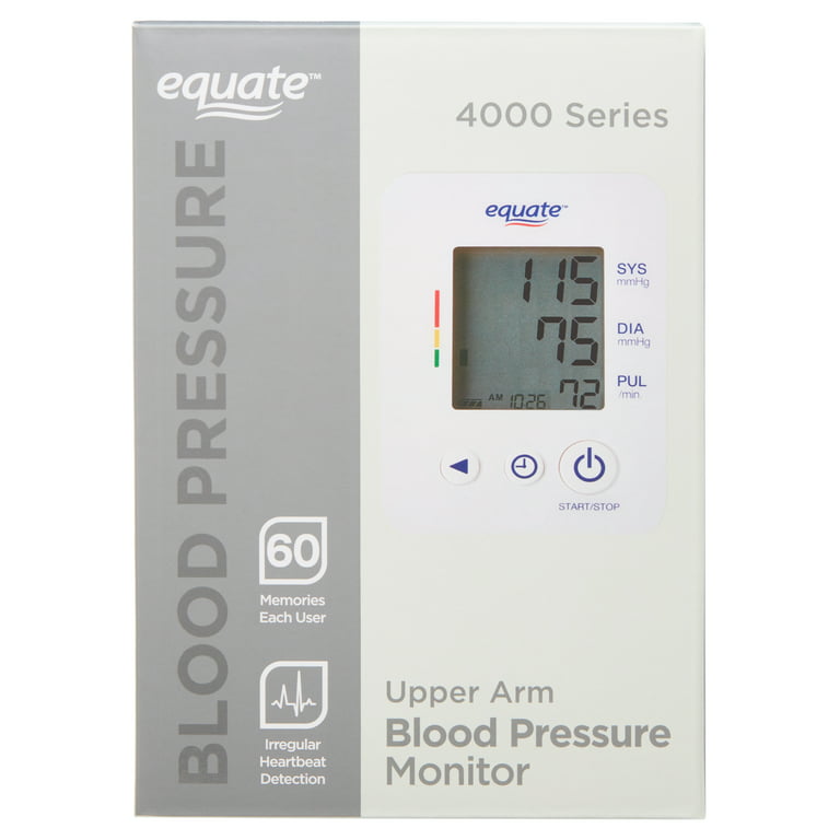 Equate 6000 Series Upper Arm Blood Pressure Monitor - 681131405904