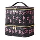 thumbnail image 2 of Bolsa organizadora de esmaltes de uñas multiusos con asa, bolsa de maquillaje de gran capacidad Negro, 2 of 9