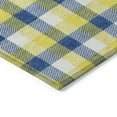 thumbnail image 4 of Addison Rugs Chantille Indoor/Outdoor Transitional Plaid Yellow Washable Rectangle Rug, 3' x 5', 4 of 6