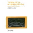 thumbnail image 1 of Libro Teoria De La Interpretacion Tapa Blanda, Autor Paul Ricoeur, Editorial Siglo Xxi Editores Siglo Xxi Editores 9786070313370, 1 of 2