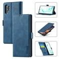 thumbnail image 3 of Compatible with Samsung Note 10 Wallet Case, PU Leather Flip Folio Case with Card Holders RFID Blocking Kickstand [Shockproof TPU Inner Shell] Phone Cover For Samsung Galaxy Note 10, blue, 3 of 11