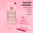 thumbnail image 5 of DIGI by Glamnetic Short Almond Artificial Press-on Nails, Sunny Tips, 24 Pieces, 5 of 12