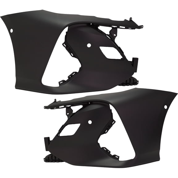 For 2017-2022 Prius Prime Bumper Cover Front Primed SET PAIR