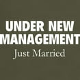 thumbnail image 3 of CafePress - Under New Management. Just Married. Dark T Shirt - Men's Classic Graphic Cotton T-Shirt, 3 of 4