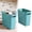 Green, variant on Small Trash Can, Slim Garbage Can Plastic Waste Basket with Handles Container Bin for Narrow Spaces Bathroom, Bedroom, Kitchen, Office at Home Black