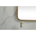 thumbnail image 7 of Soft corner metal square mirror 24x24 inch in Silver, 7 of 7