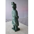thumbnail image 5 of Asian Terracotta Warrior Standing Replica Made of Marble 6" x 4" x 19"H, 5 of 11