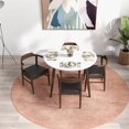 thumbnail image 4 of Emmarose Modern Solid Wood Walnut Kitchen & Dining Room Table and Chairs for 4, 4 of 6