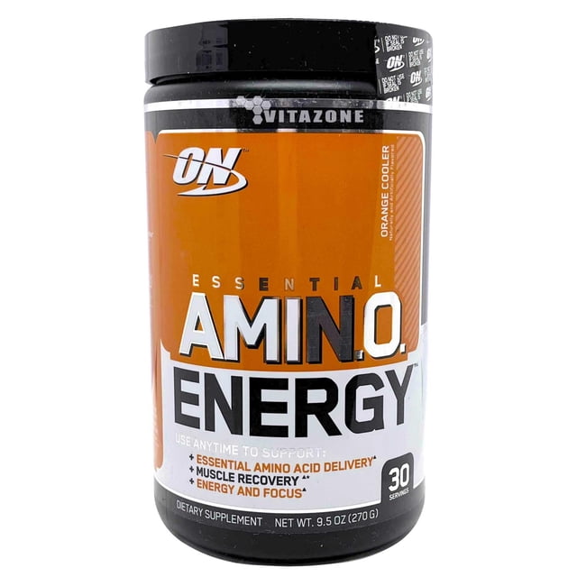 Amino Energy Sabor Naranja 30 Serv 270 grs Optimum Nutrition ONAMINORANGE