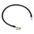 thumbnail image 1 of Adaptador de manguera de inflador de aire universal de 60 cm, manguera de extensión para válvula de neumático, 1 of 7