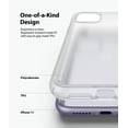 thumbnail image 5 of Ringke Fusion Matte Case Compatible with iPhone 11, Translucent PC Back TPU Bumper Drop Protection Phone Cover - Frost White, 5 of 9