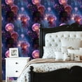 thumbnail image 2 of Peel and Stick Wallpaper Intricate Underwater World Graceful Jellyfish Coral Reefs Wall Mural 23.6in x 9.8ft Self Adhesive Removable Wall Paper Renter Friendly Wallpaper for Nursery Bedroom, 2 of 8