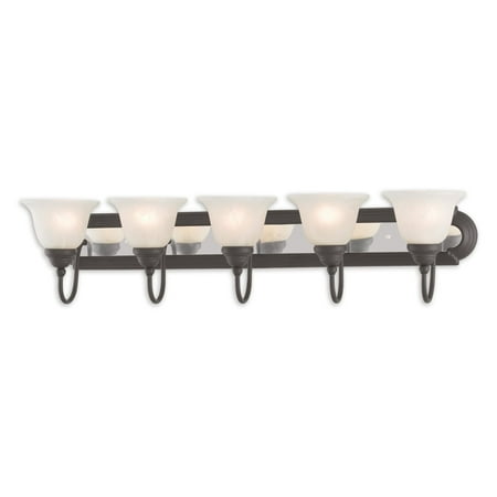 - Livex Lighting Belmont 5 Light Bath Vanity