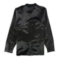 thumbnail image 2 of Mitchell & Ness - Abrigo deportivo de satén para hombre, color negro, XXX-Large, 2 of 2