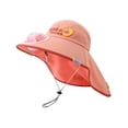 thumbnail image 5 of CHUMUD Kids Solar & USB Powered Fan Sun Hat, Cartoon Dinosaur Wide Brim UPF 50+ Cooling Neck Flap Hat with Charging Cable, Breathable Mesh Outdoor Hat for Boys Girls 3-10 Y, 5 of 6