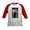 Red/White, variant on CafePress - Black Cat Star Gazing Baseball Jersey - Kids Cotton Baseball Jersey, 3/4 Sleeve Shirt