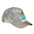 thumbnail image 3 of Unisex Goofy Cartoon What Colorful-1 Adjustable Sports Dad Hat Trucker Baseball Cap For Running Outdoor Travel, 3 of 5
