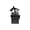 Black, variant on Sturdy Plastic Waterproof Dry Box Portable Travel Storage for Phones Keys Cash Beach Gear