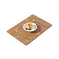 thumbnail image 2 of Mantel individual con estampado de piel de vaca de cuero PU de primavera, tapete aislante antideslizante cuadrado, mantel de mesa de estilo minimalista, mantel individual de hotel, 2 of 5