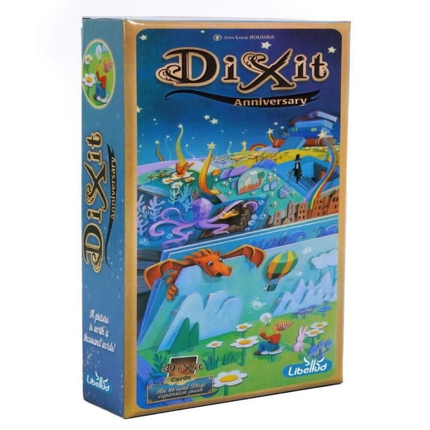 Dixit 10 expansión 12*8cm juegos casuales de estrategia para fiestas con solo unas pocas palabras