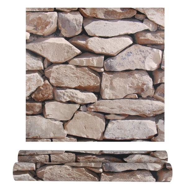 Papel Tapiz De Piedra 3D Retro Para Cafetería, Bar, Restaurante, Tienda De Ropa, Papel Tapiz De Pvc Eigraketly HA025993-03