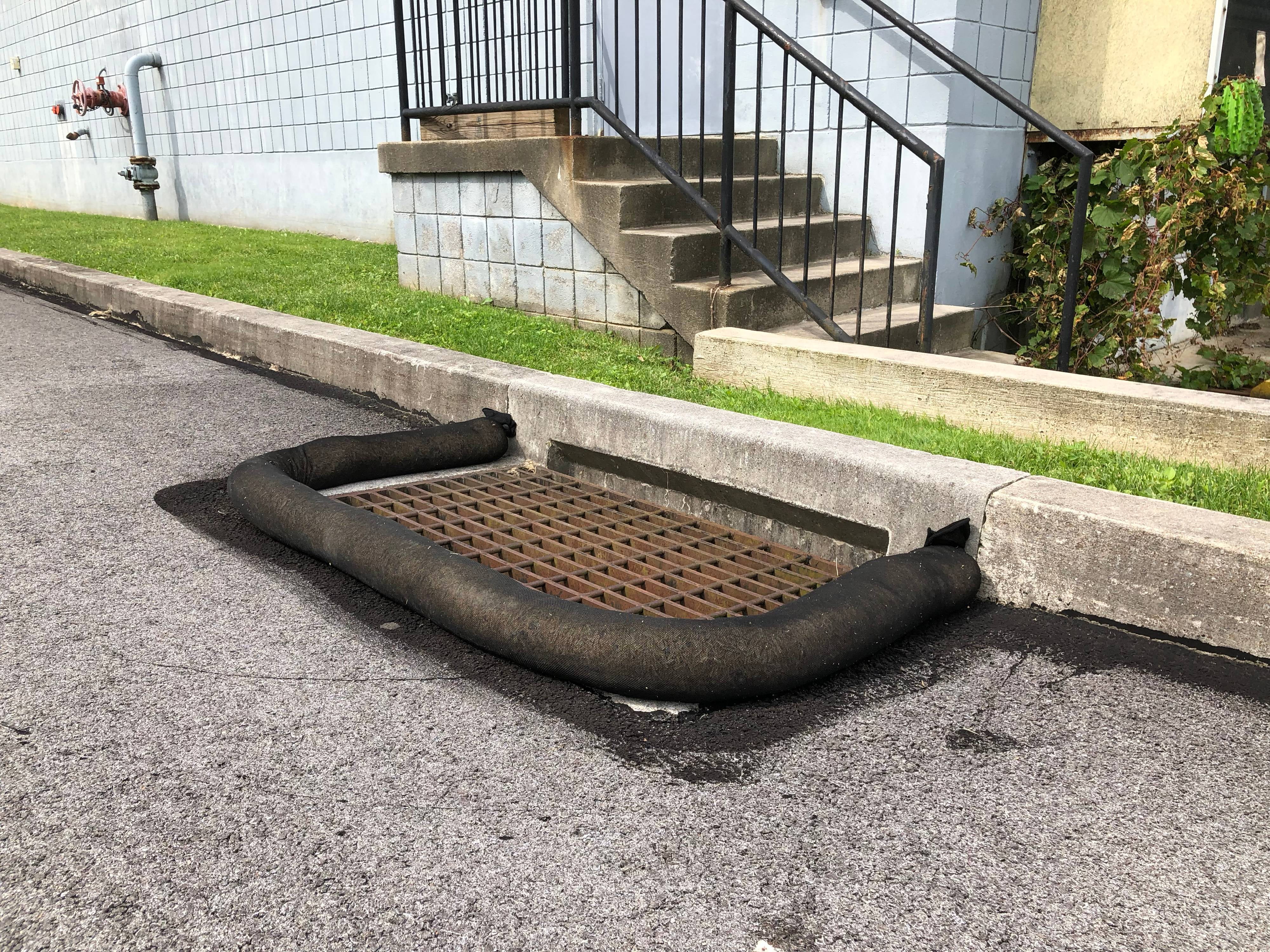 Catch Basin Filter Sock by New Pig Black 10' L