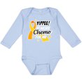 thumbnail image 3 of Inktastic Chilhood Cancer Awareness Yippee no More Chemo for Me Boys or Girls Long Sleeve Baby Bodysuit, 3 of 5
