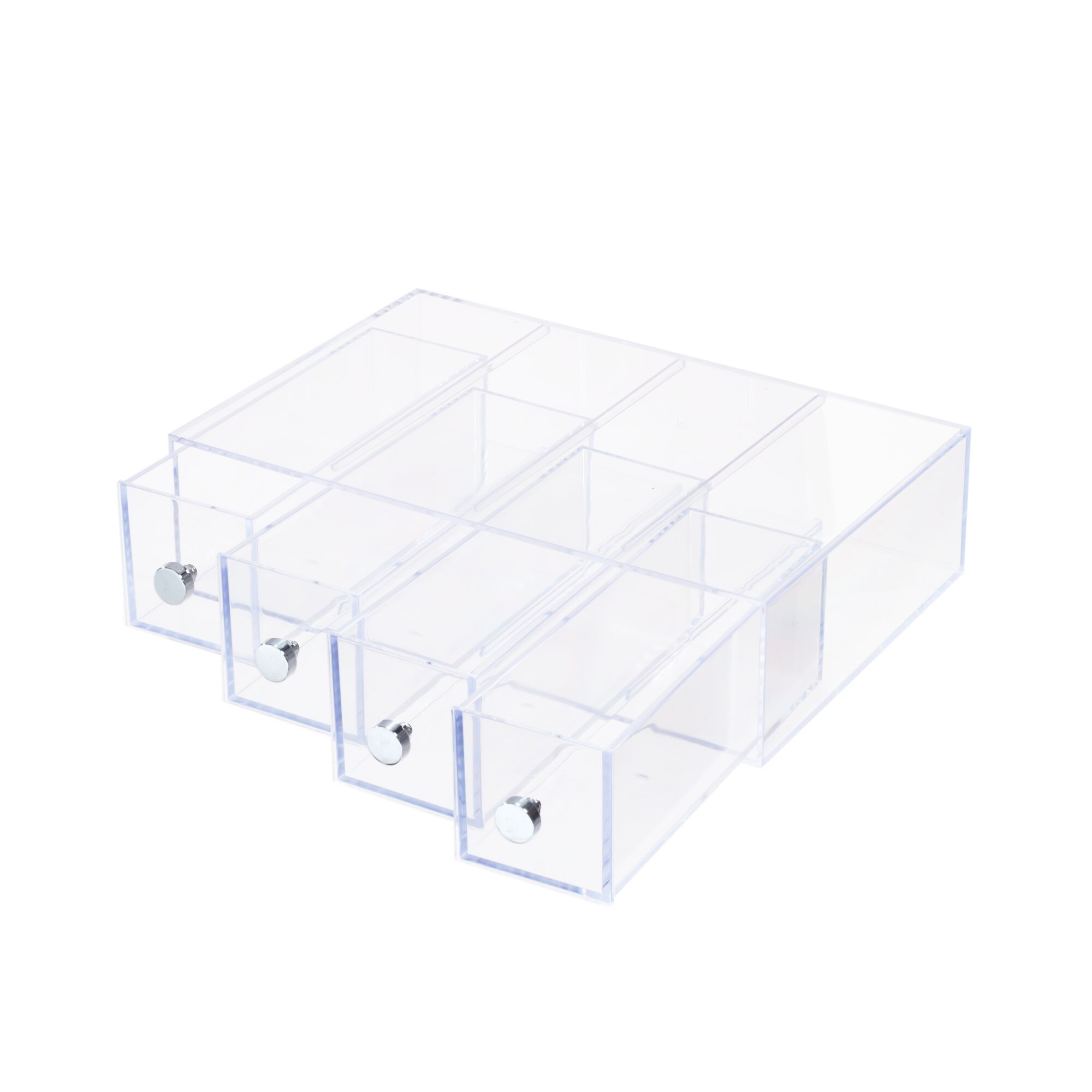 iDesign Clear Storage and Organization 4-Drawer Towers - image 5 of 8