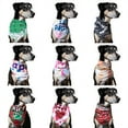 thumbnail image 3 of Holiday Pet Bandana Set - 9 Festive Bandanas for Dogs and Cats-Small, 3 of 7